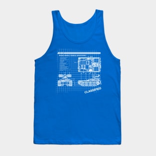 Missle Vehicle Blueprints Tank Top